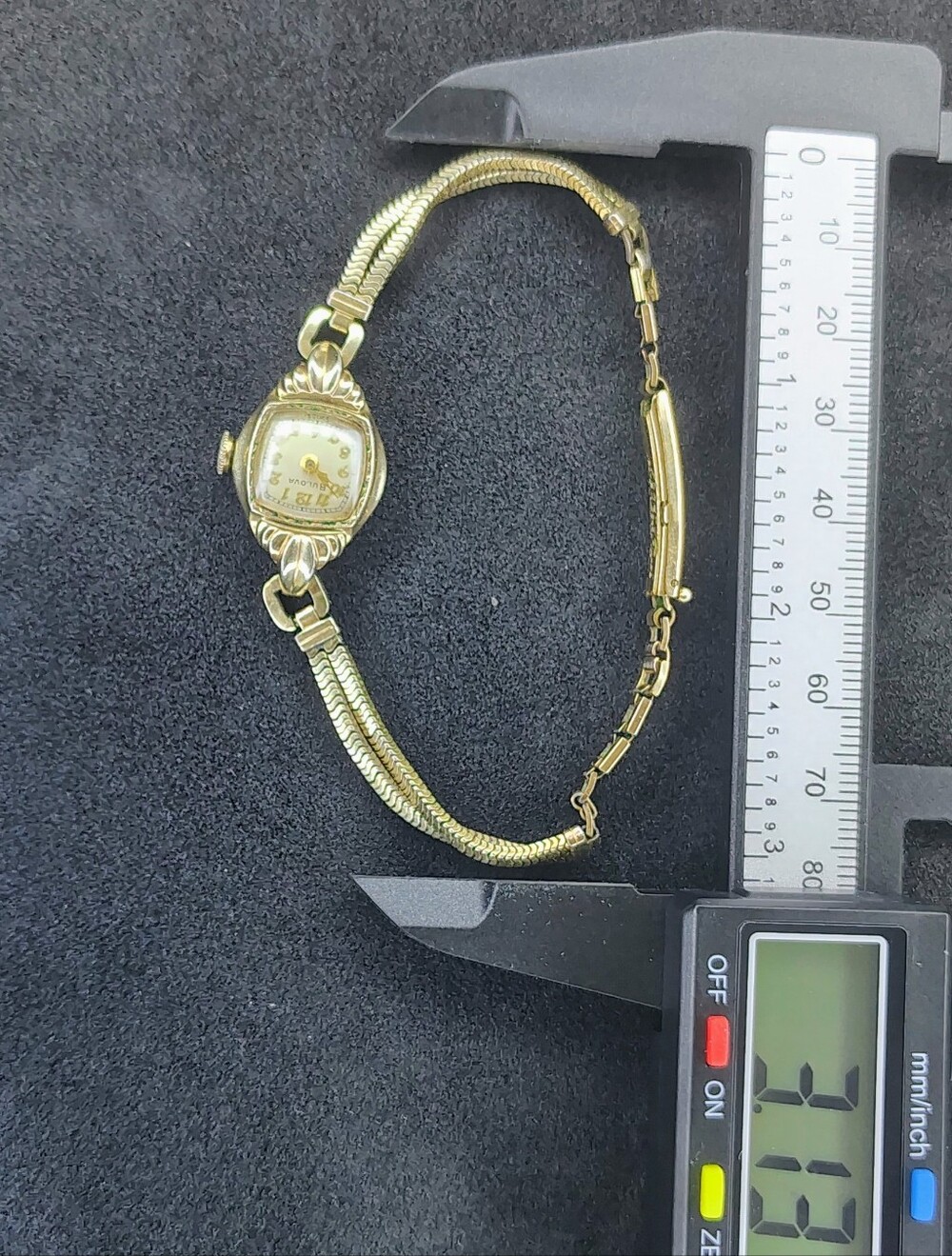 Vintage 10k RG case. 1952 Bulova watch. - Picture 9 of 17